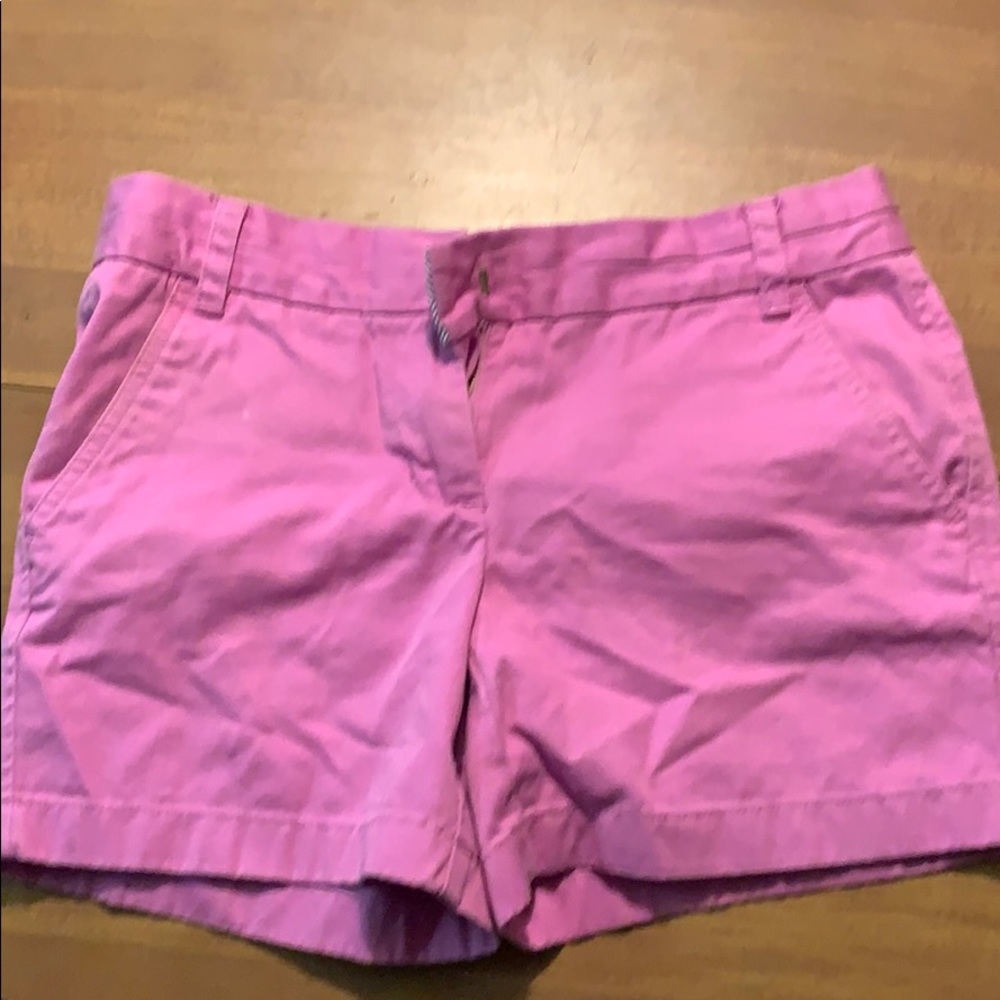 Violet chino shorts
